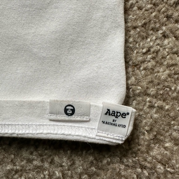 AAPE BY BAPE MOONFACE PRINTED TEE - Picture 7 of 8